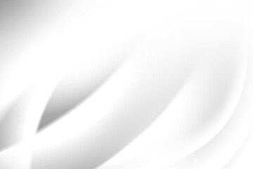 White Wave Pattern Abstract Background. Modern Wallpaper. Technology Banner. Backdrop. Vector Illustration 