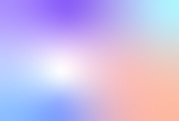 Colorful Bright Watercolor Gradient Blurry Background. Abstract Art Wallpaper. Vector Illustration