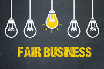 Fair Business	 - obrazy, fototapety, plakaty