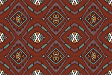 Traditional tribal or Modern native thai ikat pattern. Geometric ethnic background for pattern seamless design or wallpaper.