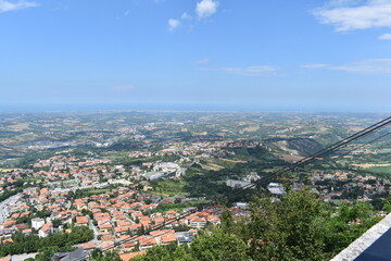 Naklejka premium view of the city