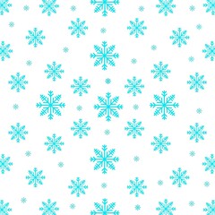  pattern with snowflakes