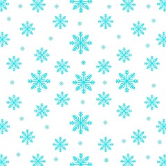  pattern with snowflakes