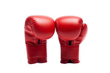 Fototapeta na wymiar Boxing Gloves on transparent background