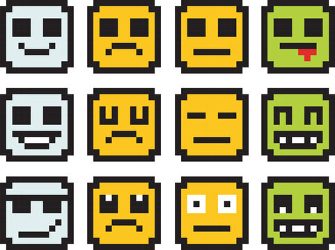 Cute Pixel Art Day – LINE Emoji