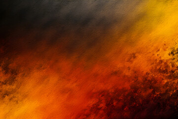 Red and orange fiery gradient on a dark background