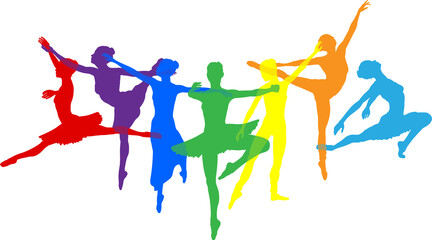 Ballet Dancer Silhouette Dancers Poses Silhouettes © Christos Georghiou