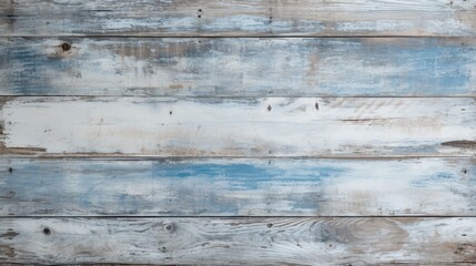 Fototapeta na wymiar White and blue wood texture background.