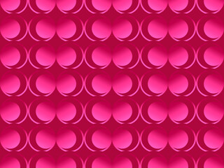 Abstract background with unique pink ornament.