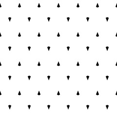 Seamless pattern with mini kites. Polygons background. Image with repeated geometrical figures. Dots motif. Grid wallpaper. Ethnic illustration. Digital paper for textile print, web designing. Vector.