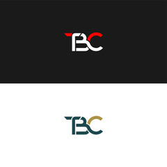 TBC logo. T B C design. White TBC letter. TBC, T B C letter logo design. Initial letter TBC linked circle uppercase monogram logo. T B C letter logo vector design. 