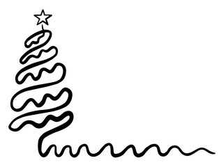 Christmas Tree outline
