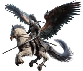 knight and horse armor