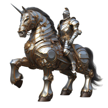 knight and horse armor