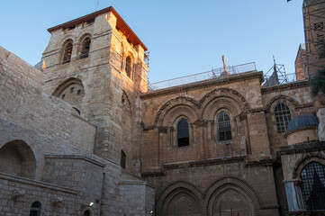 Fototapeta na wymiar エルサレムの聖墳墓教会