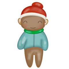 Christmas teddy bear