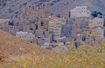 Obraz premium Al Rubat Village of bin Laden family