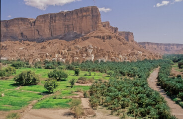Al khureiba Village in Wadi Dawan
