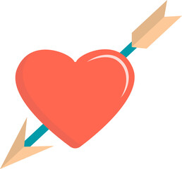 valentines day elements. cartoon romantic love 14 February party celebration, hearts lips love sweets letters envelope ring gift boxes. vector cartoon minimalistic flat object collection.