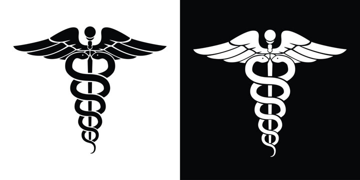 caduceus symbol, Medical logo