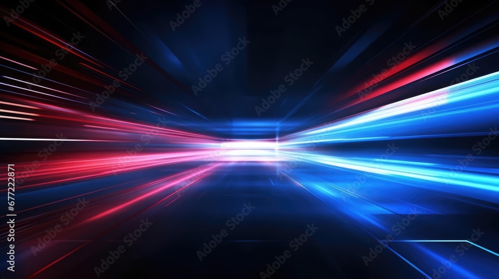 Poster future technology line background and light effect cyberpunk style background material with a sense 