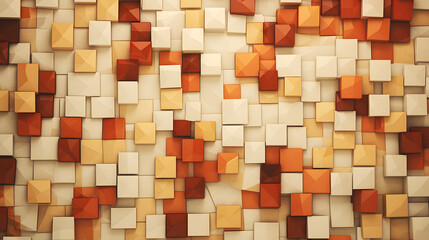 background made of cubes