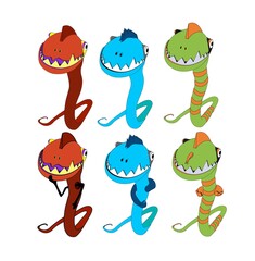 Obraz premium Crank with bulging eyes