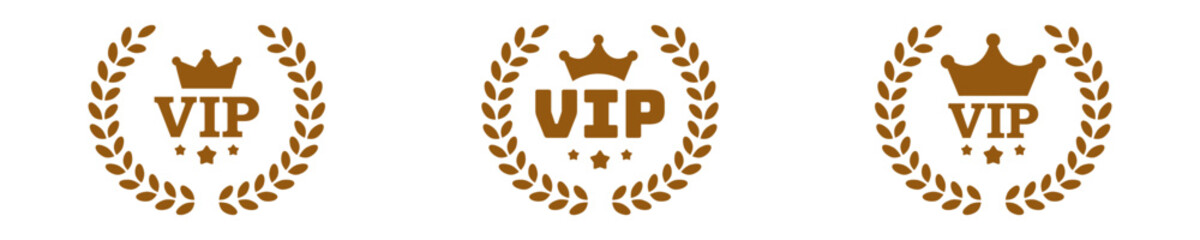 Vip user stamp. Premium member pass. Exclusive user card tag.