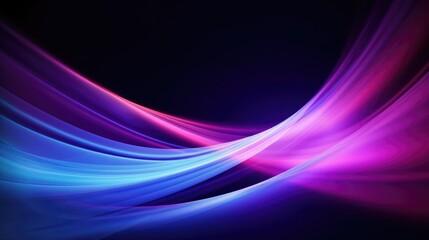 Neon Waves Background 