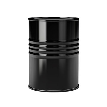  a black barrel on a transparent background