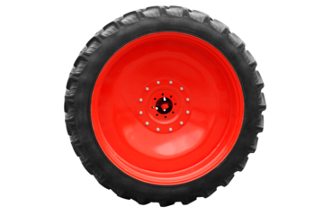 tractor big wheel transparent