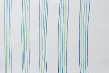 vertical stripes composed of a set of freehand lines on blank paper