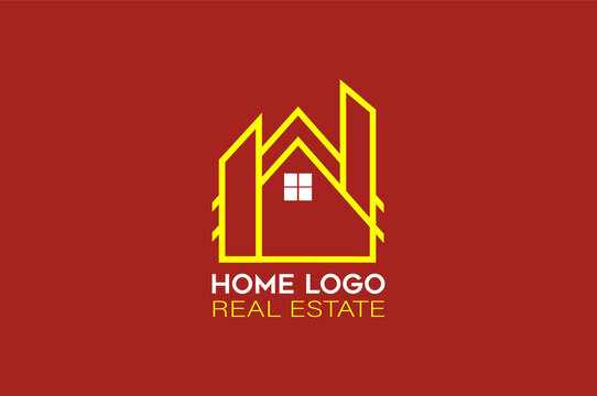 Building, home, real estate, logo template