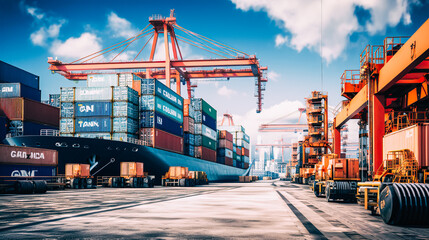 Sea cargo transportation, Transportation of general cargo at the port terminal. Loading and unloading various cargoes