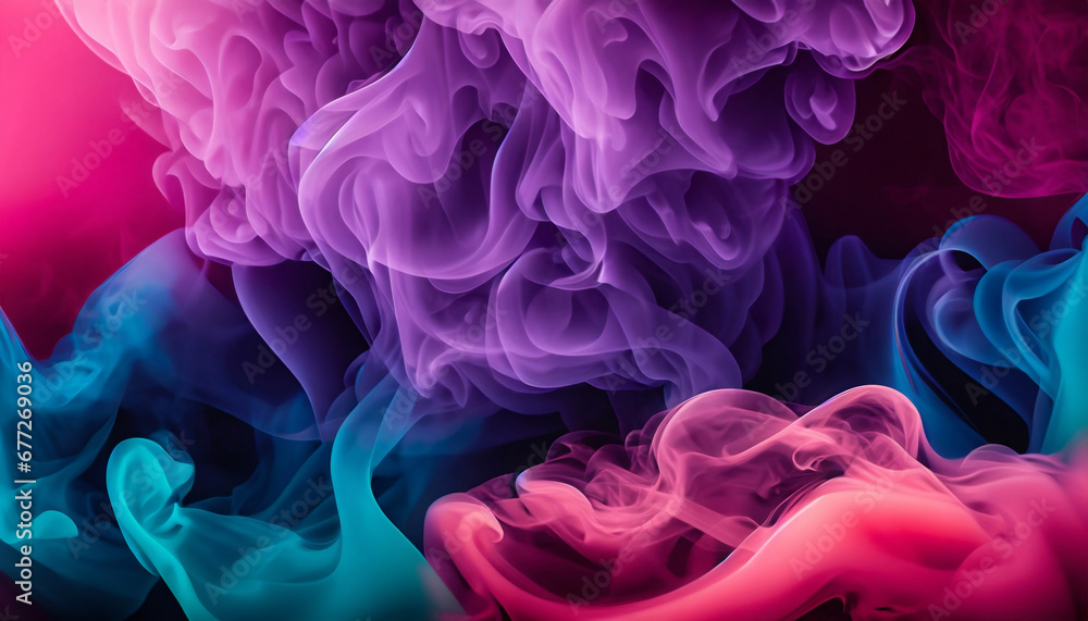 Poster smok texture of trendy abstract background. creative flowing dynamic smoky wave.