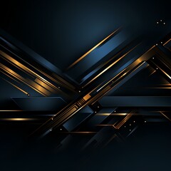 background design for powerpoint presentations that have gold and black colors - obrazy, fototapety, plakaty