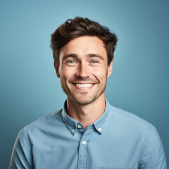 portrait of a smiling man