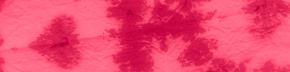 Dip Dye Fabric. Pink Geometric Rug Pattern. Soft