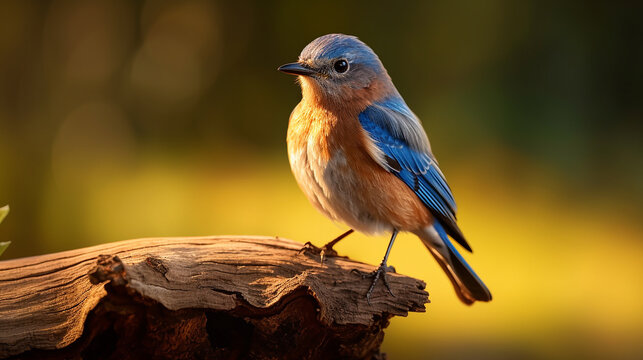 Eastern Bluebird - 8K Ultra Photography"