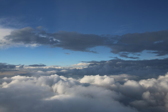 clouds in the sky