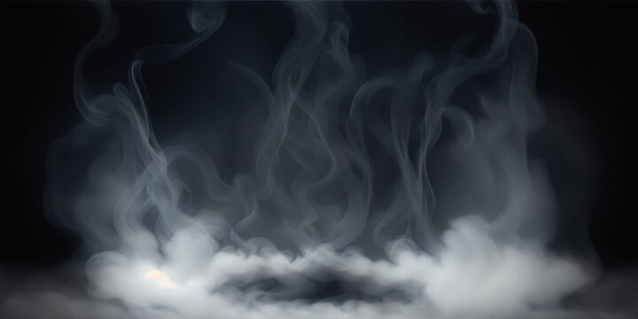 Scary smoke horror texture background