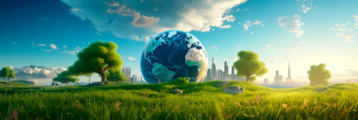 Emphasize the global efforts needed to address environmental challenges and the importance of international agreements