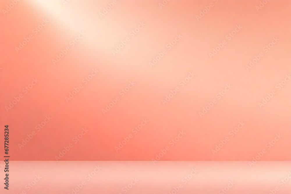 Poster a serene light coral gradient background with a subtle hint of texture, offering a tranquil backdrop