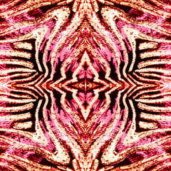 Zebra Texture Watercolor. Brown Zebra Stripe Seamless. Coral Water Paint Stripe. Zebra Skin. Stripes Nautical. Yellow Tiger Print Hair. Tiger Repeat.