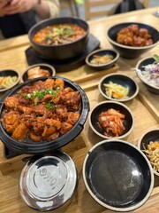 Korean food spicy 