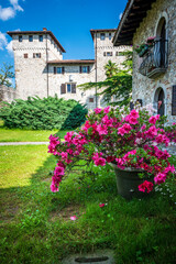 Cassacco Castle. Ancient medieval building that has survived to the present day.