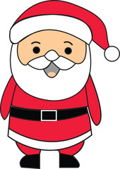 santa claus cartoon