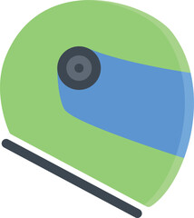 design vector image icons motorcycle helmet