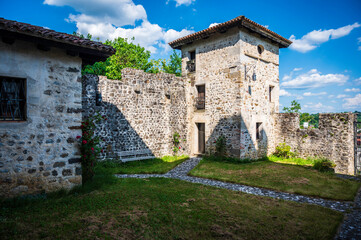 Cassacco Castle. Ancient medieval building that has survived to the present day.