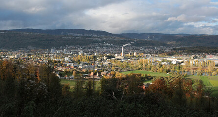 Autumn City Panorama